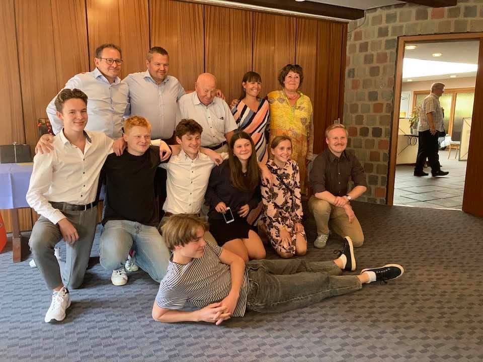 Mikkel with family